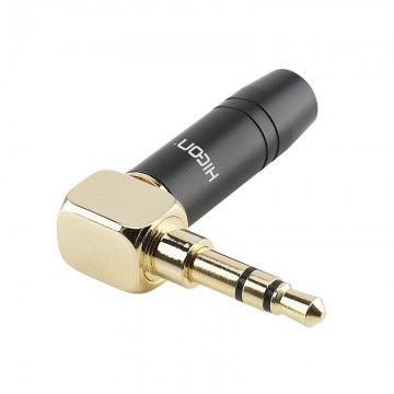 Đầu cắm HICON HI-J35SA 3 cực, đầu nối đực, tiếp điểm mạ vàng